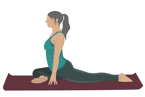 Eka Pada Kapotasana – One-Legged Pigeon Pose