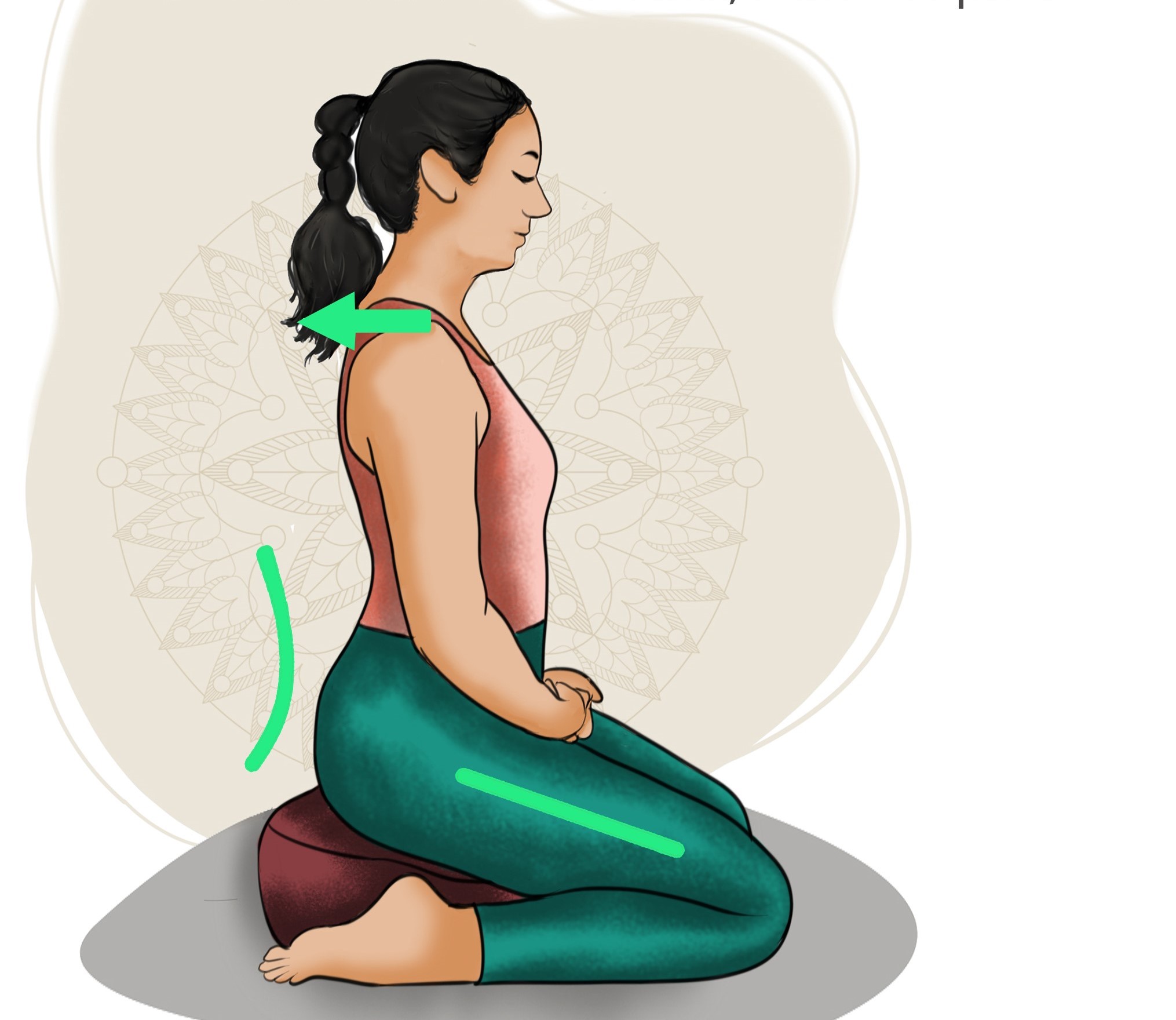 Vajrasana - Diamond Pose Vajrasana - Diamond Pose