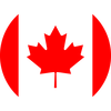 canada flag round medium