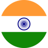 india flag round small