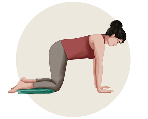 yoga modifications for knee pain