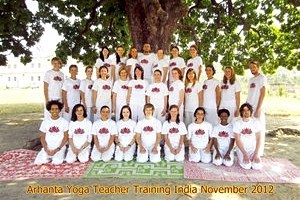 56 Yoga TTC November 2012