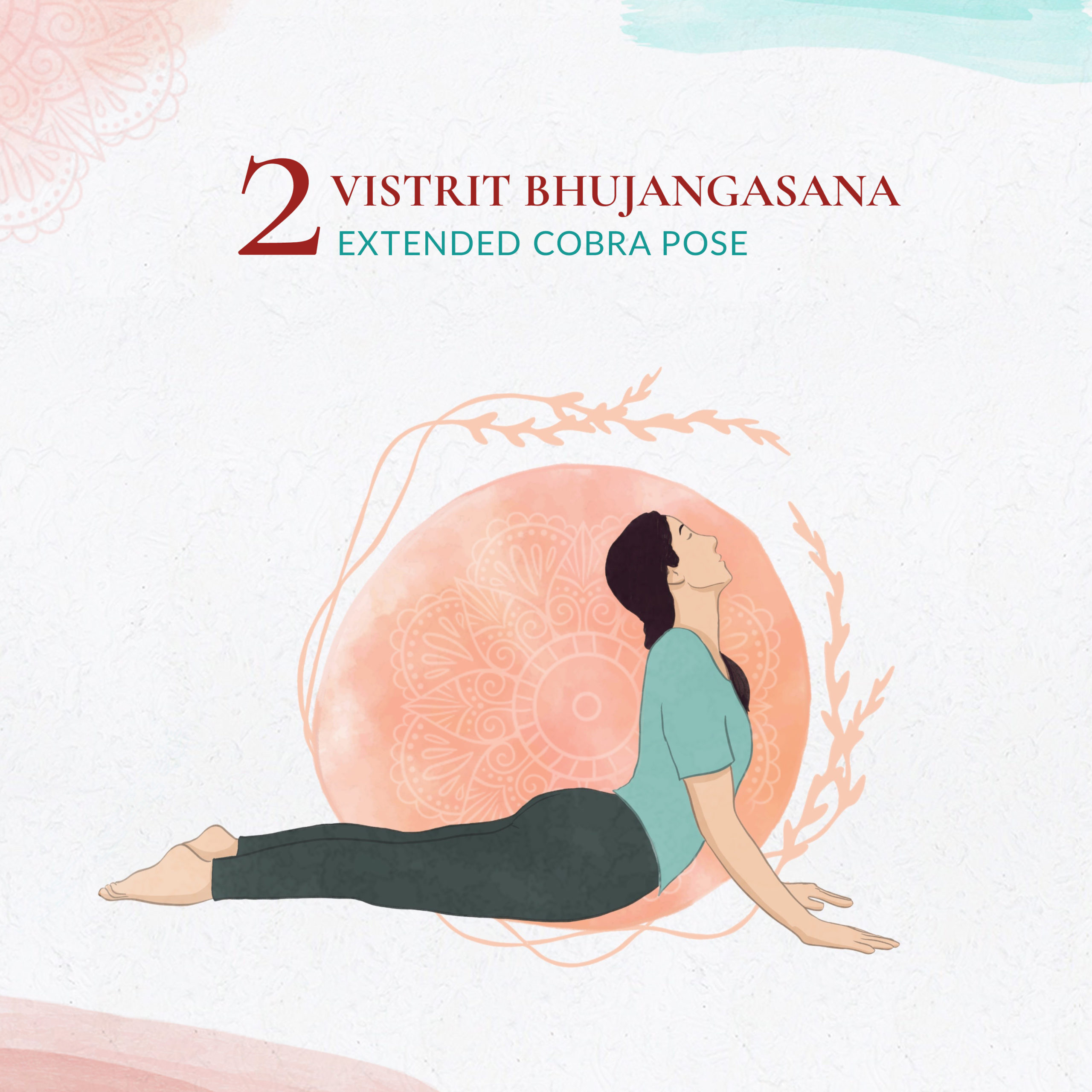 Vistrit Bhujangasana - Extended Cobra Pose Vistrit Bhujangasana - Extended Cobra Pose