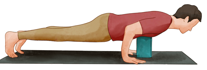 Four-limbed Staff Pose Four-limbed Staff Pose