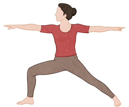 Warrior 2 Pose - Virabhadrasana II Warrior 2 Pose - Virabhadrasana II