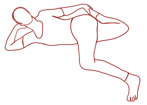 Yoga Twist - Yin Yoga Pose Archetype Yoga Twist - Yin Yoga Pose Archetype