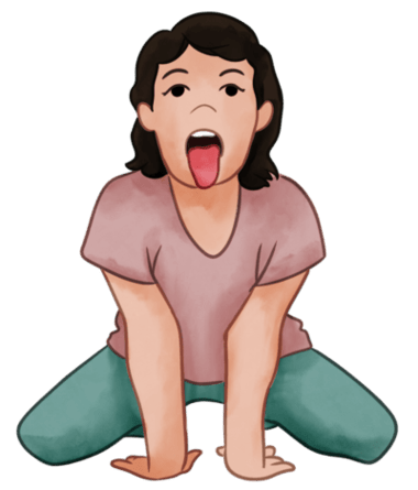 Yoga for Emotional Release & Regulation - Lion Pose Yoga for Emotional Release & Regulation - Lion Pose
