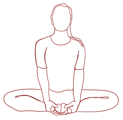 Bound Angle Pose (Baddha Konasana) Bound Angle Pose (Baddha Konasana)
