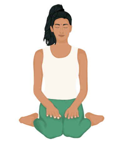 Hero Pose (Virasana) Hero Pose (Virasana)