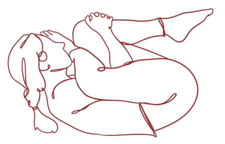 Womb Pose (Gharbasana) Womb Pose (Gharbasana)