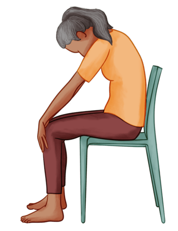 Seated Cat Pose I Seated Cat Pose I