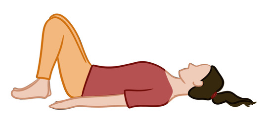 How to align pelvis with yoga- Constructive Rest Pose How to align pelvis with yoga- Constructive Rest Pose