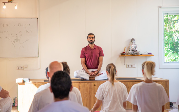 Yoga teaches students meditation as an approach from the Katha Upanishad Yoga teaches students meditation as an approach from the Katha Upanishad