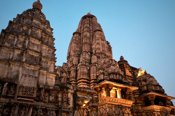 Khajuraho temple in Madhya Pradesh Khajuraho temple in Madhya Pradesh