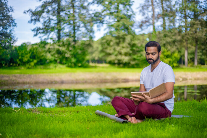 Yoga practitioner journals outside Yoga practitioner journals outside