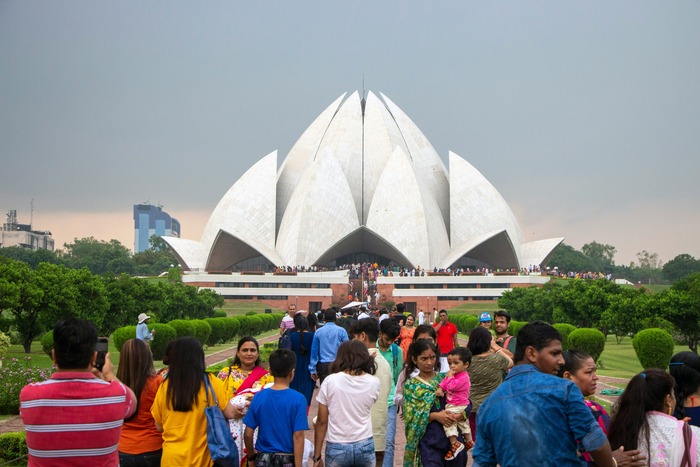 Lotus Temple in Delhi Lotus Temple in Delhi