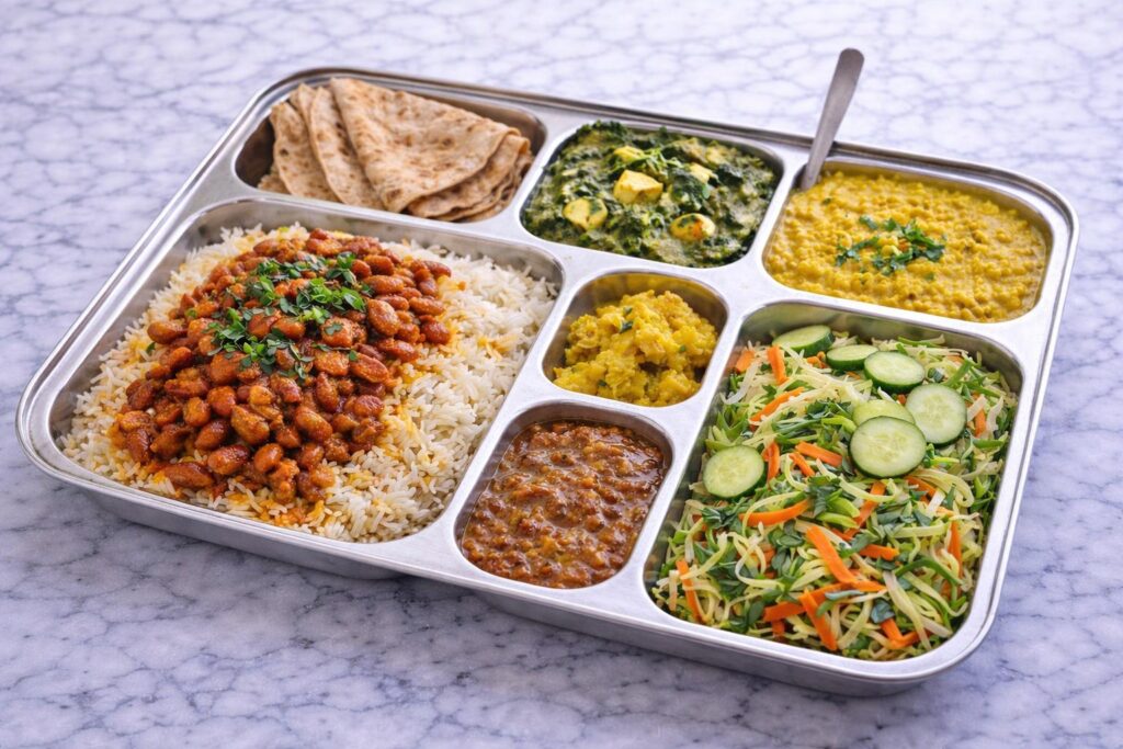 Food at arhanta yoga India