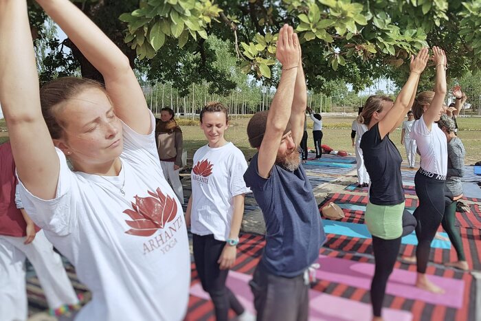 Classical Triangle Pose - Trikonasana